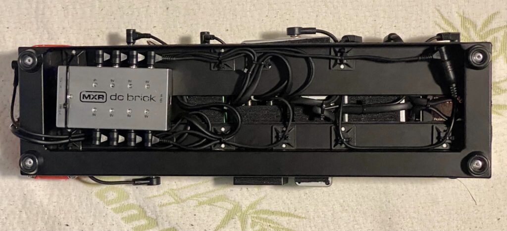Guitar Pedalboard Cable Management 